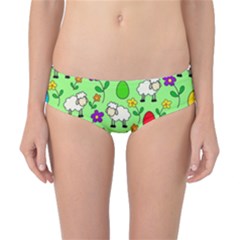 Easter Lamb Classic Bikini Bottoms by Valentinaart