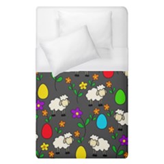 Easter Lamb Duvet Cover (single Size) by Valentinaart