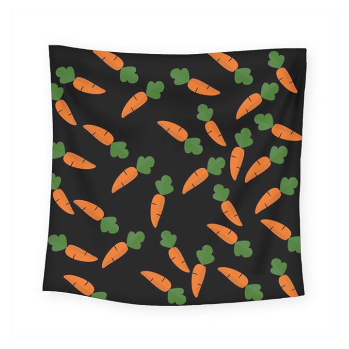 Carrot pattern Square Tapestry (Small)