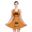 Minimalism Art Simple Guitar Reversible Skater Dress View1