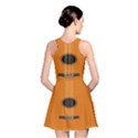 Minimalism Art Simple Guitar Reversible Skater Dress View2