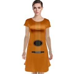 Minimalism Art Simple Guitar Cap Sleeve Nightdress by Mariart