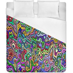 Colorful Abstract Paint Rainbow Duvet Cover (california King Size) by Mariart