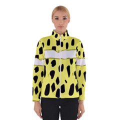 Leopard Polka Dot Yellow Black Winterwear by Mariart