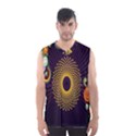 Polka Dot Circle Leaf Flower Floral Yellow Purple Red Star Men s Basketball Tank Top View1