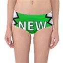 New Icon Sign Mid-Waist Bikini Bottoms View1