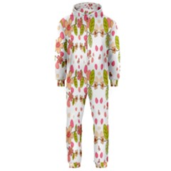 Floral Pattern Hooded Jumpsuit (men)  by Valentinaart