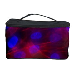 Vaccine Blur Red Cosmetic Storage Case by Mariart