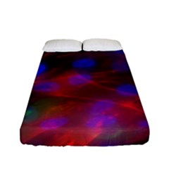 Vaccine Blur Red Fitted Sheet (full/ Double Size) by Mariart