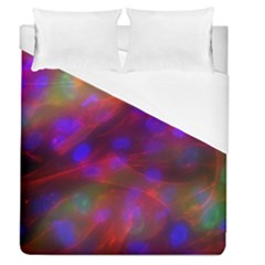 Vaccine Blur Red Duvet Cover (queen Size) by Mariart