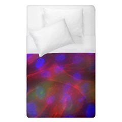 Vaccine Blur Red Duvet Cover (single Size) by Mariart