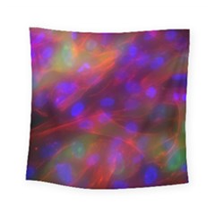 Vaccine Blur Red Square Tapestry (small) by Mariart