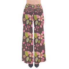 Floral Pattern Pants by Valentinaart