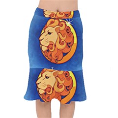 Zodiac Leo Mermaid Skirt by Mariart