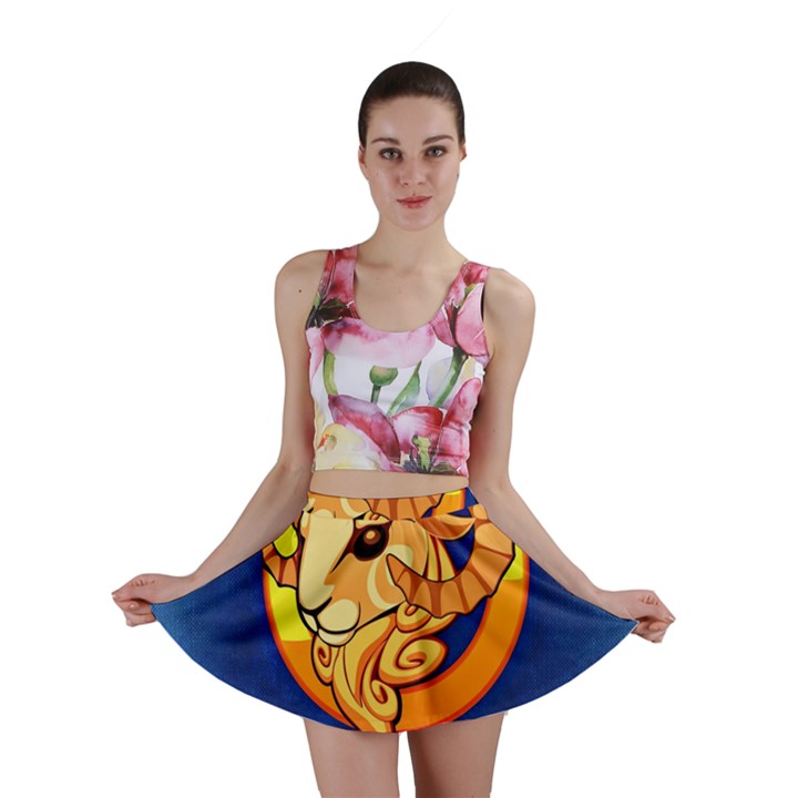 Zodiac Aries Mini Skirt