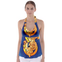 Zodiac Aries Babydoll Tankini Top by Mariart