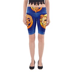 Zodiac Aries Yoga Cropped Leggings by Mariart