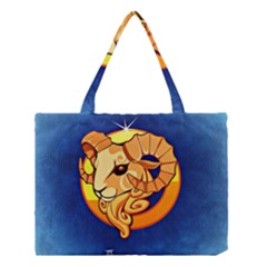 Zodiac Aries Medium Tote Bag by Mariart