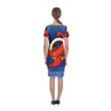 Zodiac Scorpio Classic Short Sleeve Midi Dress View2