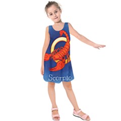 Zodiac Scorpio Kids  Sleeveless Dress