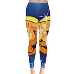 Zodiac Taurus Leggings  by Mariart