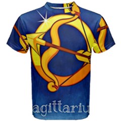 Zodiac Sagittarius Men s Cotton Tee by Mariart