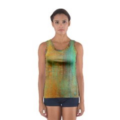 The Waterfall Women s Sport Tank Top  by digitaldivadesigns