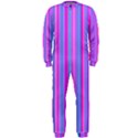 Blue And Pink Stripes OnePiece Jumpsuit (Men)  View1