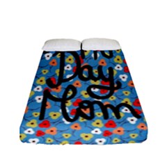 Happy Mothers Day Celebration Fitted Sheet (full/ Double Size)