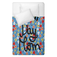 Happy Mothers Day Celebration Duvet Cover Double Side (single Size) by Nexatart