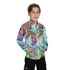 Art Pattern Wind Breaker (kids)