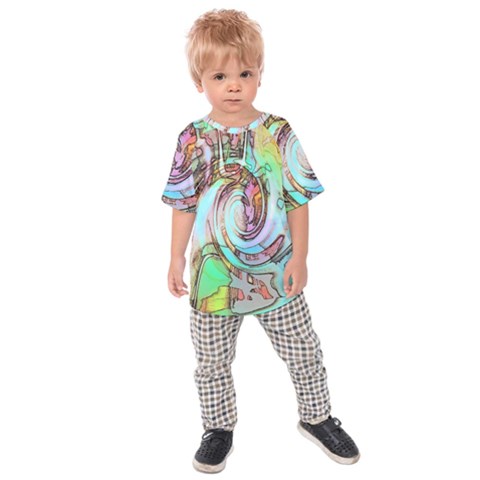 Art Pattern Kids  Raglan Tee by Nexatart