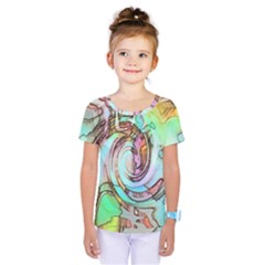 Art Pattern Kids  One Piece Tee