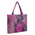 Oil Painting Flowers Background Medium Tote Bag View2