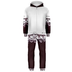 Bubbles In Red Wine Hooded Jumpsuit (men) 