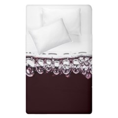 Bubbles In Red Wine Duvet Cover Double Side (single Size) by Nexatart