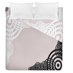 Circles Background Duvet Cover Double Side (queen Size) by Nexatart