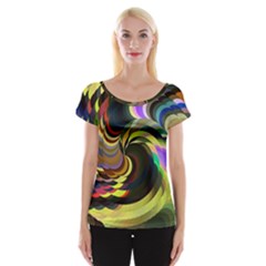 Spiral Of Tubes Women s Cap Sleeve Top by Nexatart