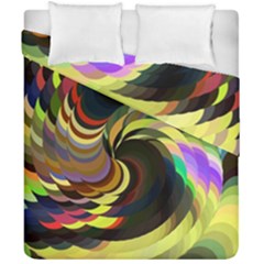 Spiral Of Tubes Duvet Cover Double Side (california King Size)