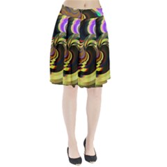 Spiral Of Tubes Pleated Skirt by Nexatart