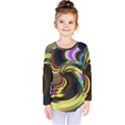 Spiral Of Tubes Kids  Long Sleeve Tee View1