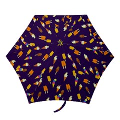 Seamless Cartoon Ice Cream And Lolly Pop Tilable Design Mini Folding Umbrellas by Nexatart