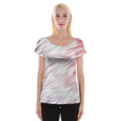 Fluorescent Flames Background With Special Light Effects Women s Cap Sleeve Top by Nexatart