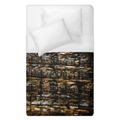 Wood Texture Dark Background Pattern Duvet Cover (single Size)