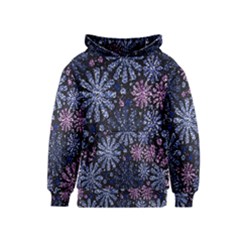 Pixel Pattern Colorful And Glittering Pixelated Kids  Pullover Hoodie by Nexatart