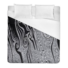 Abstract Swirling Pattern Background Wallpaper Duvet Cover (full/ Double Size)