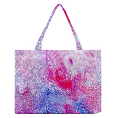 Glitter Pattern Background Medium Zipper Tote Bag