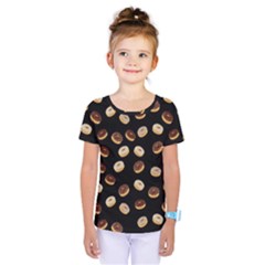 Donuts Pattern Kids  One Piece Tee