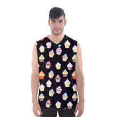 Cupcakes Pattern Men s Basketball Tank Top by Valentinaart