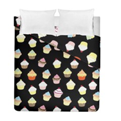 Cupcakes Pattern Duvet Cover Double Side (full/ Double Size)